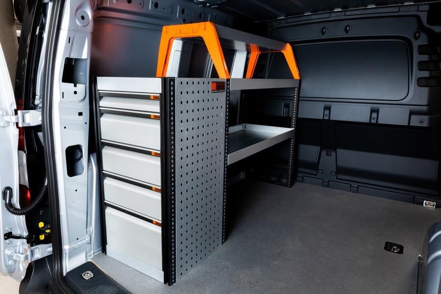 Bedrijfswagen inrichting, Ophalen