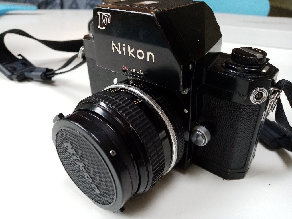 Nikon F Black Photomic FTn ca. 1969 – collectors set, Ophalen, Gebruikt, Spiegelreflex, Nikon