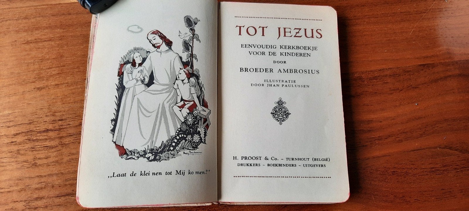 Kinderkerkboek, Eenvoudig kerkboekje voor kinderen 1953, Verzamelen, Ophalen of Verzenden