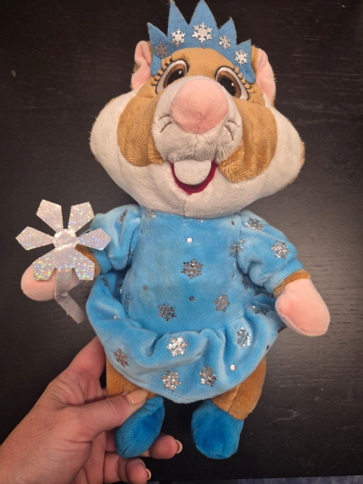 Albert Heijn Hamster Knuffel Winterprinses, Gebruikt, Albert Heijn, Hamster, Ophalen of Verzenden
