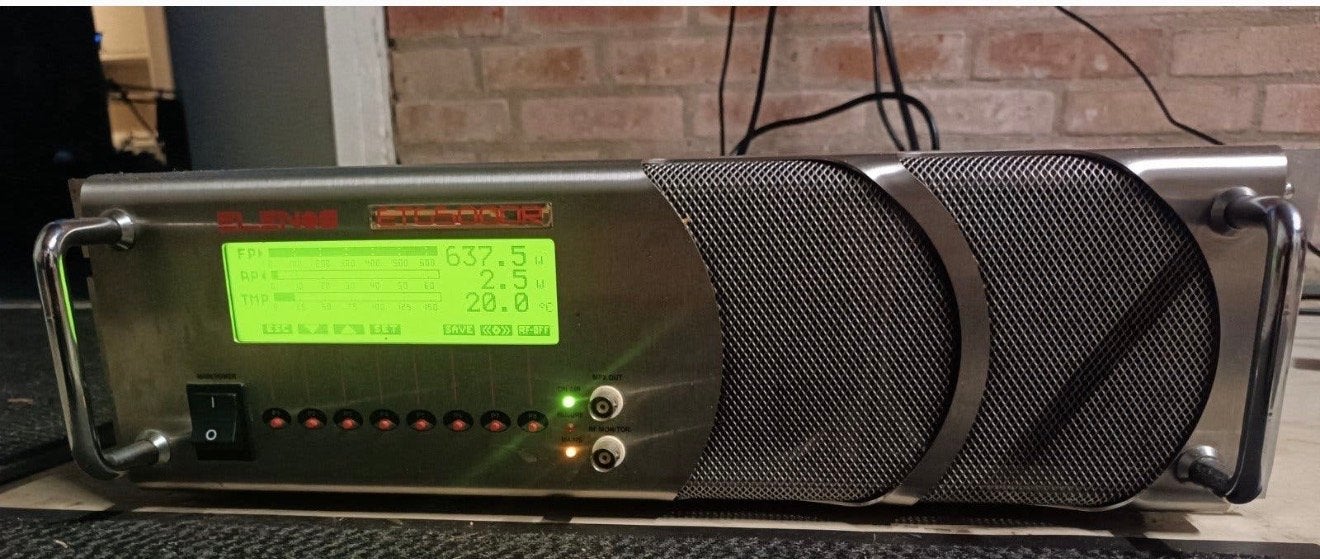 Elenos ETG 500 FM-zender - 600 Watt, Telecommunicatie, Ophalen, Gebruikt