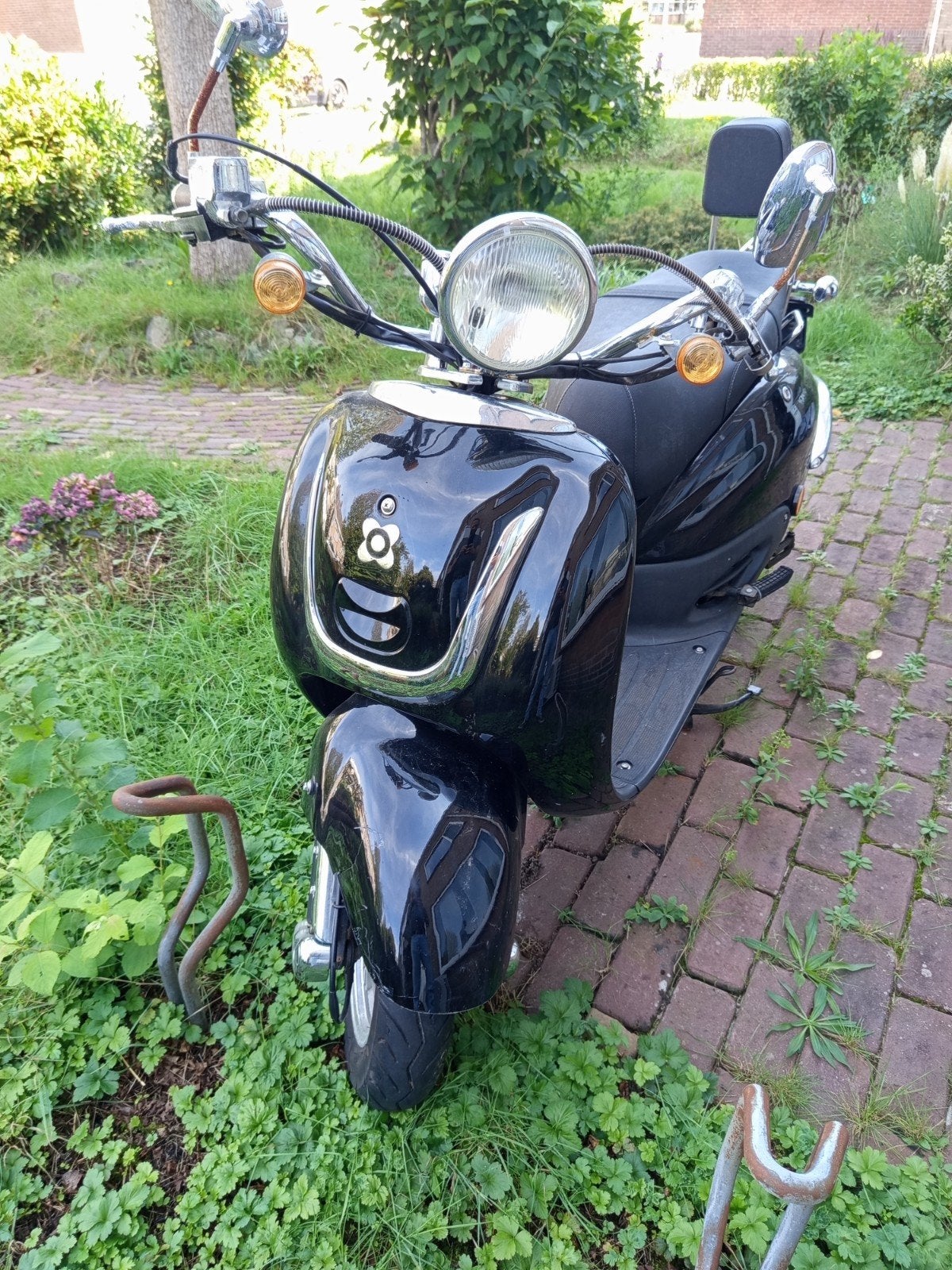 Defecte AGM Retro Scooter - Start wel, rijdt niet, Fietsen en Brommers, Ophalen, Gebruikt, Benzine, Overige merken