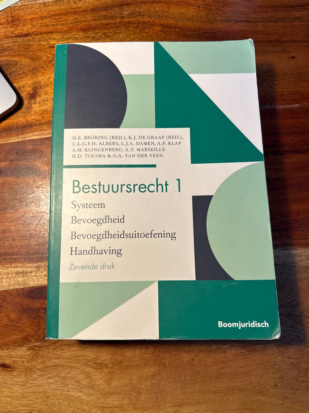 Bestuursrecht 1 - Systeem, Bevoegdheid, Handhaving, Boeken, Ophalen of Verzenden, Gamma, Zo goed als nieuw, WO