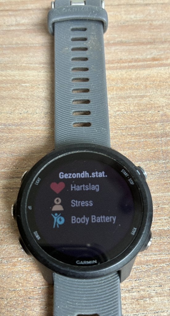 Garmin 245 / alleen gebruikt bij sporten, Zwart, Garmin, Ophalen of Verzenden, Zo goed als nieuw