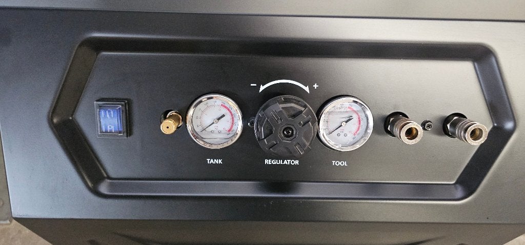 HBM Low noise Compressor, 35 liter, 6 tot 10 bar, Ophalen of Verzenden, Zo goed als nieuw, Minder dan 200 liter/min