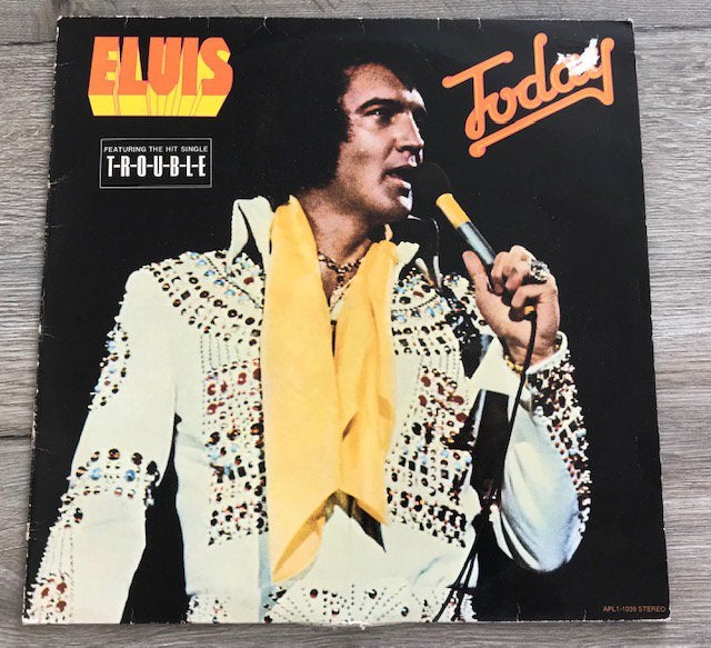 Elpee Elvis Today, Cd's en Dvd's, Vinyl | Pop, Ophalen of Verzenden, Zo goed als nieuw, 12 inch, Rock