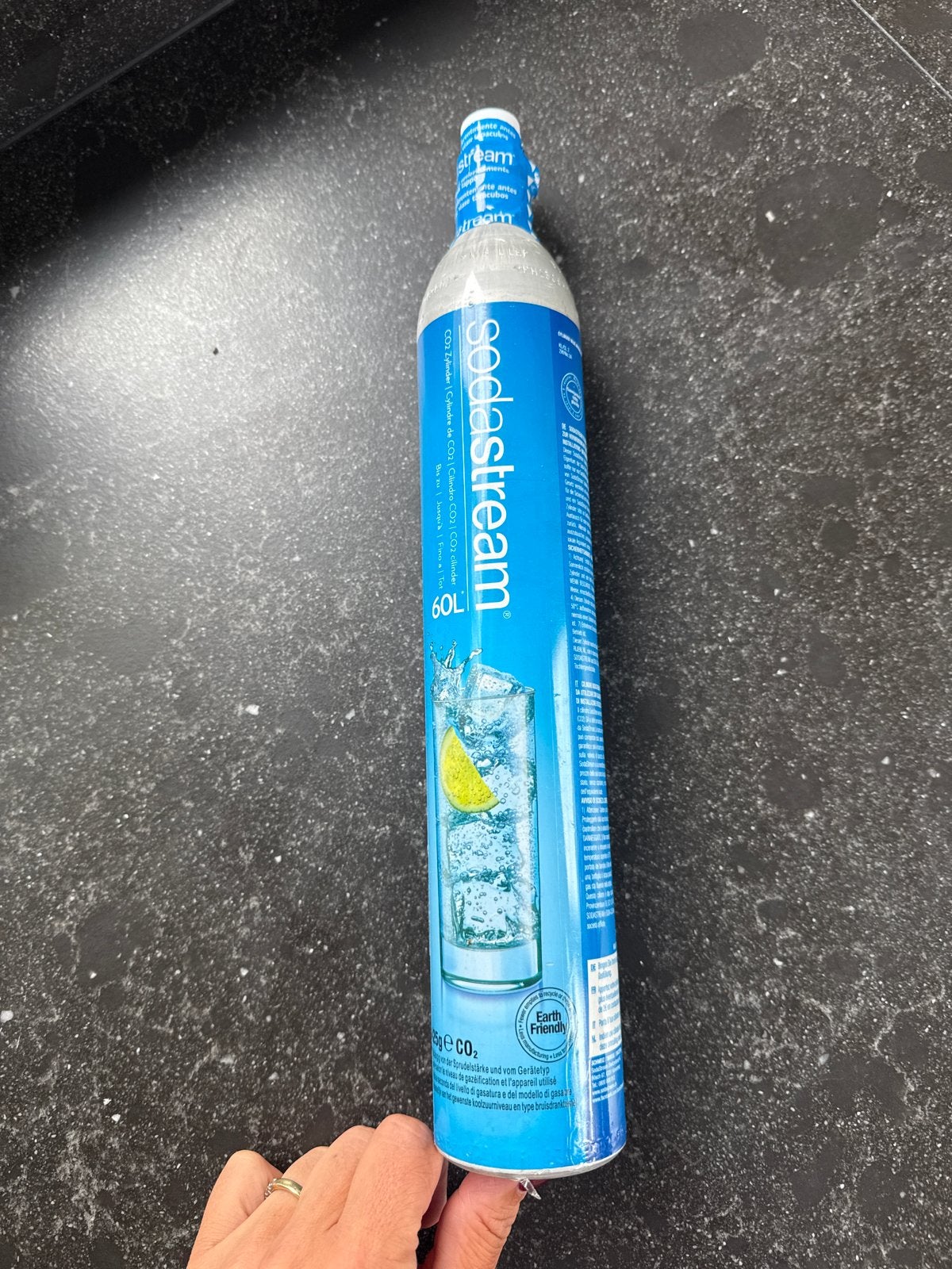Sodastream 60L CO2 cilinder, Ophalen of Verzenden, Nieuw