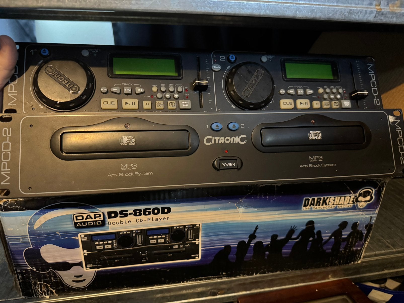 Dap audio DS-860D double cd player / dubble disk player, Ophalen of Verzenden, Zo goed als nieuw, Overige merken