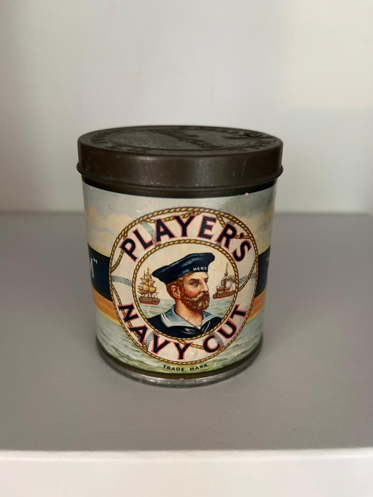 Vintage Player's Navy Cut sigarettenblikje, Ophalen of Verzenden, Gebruikt, Overige, Overige merken