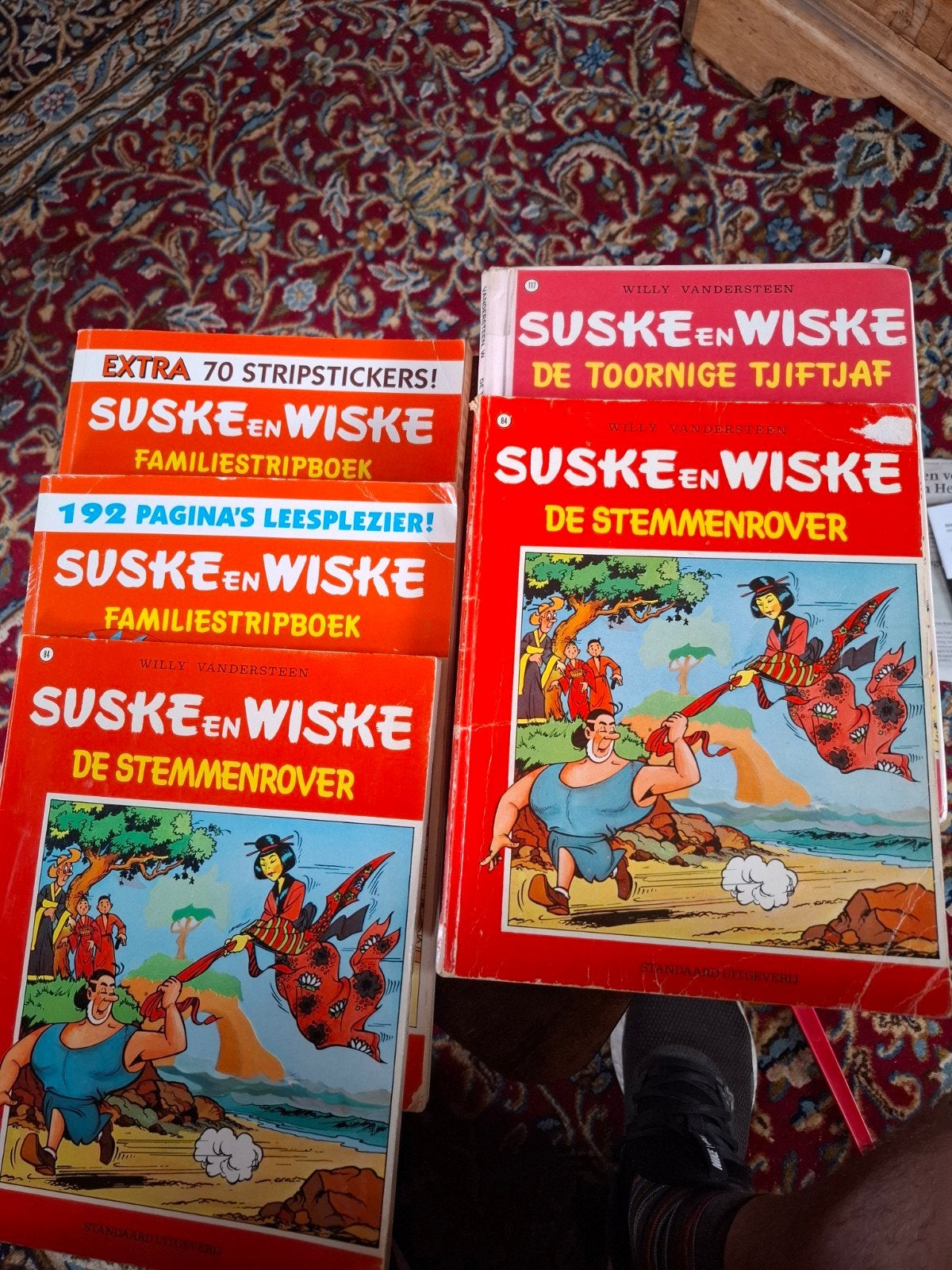 Suske en Wiske Familie Stripboeken - 5stuks, Boeken, Meerdere stripboeken, Ophalen of Verzenden, Gelezen, Willy Vandersteen
