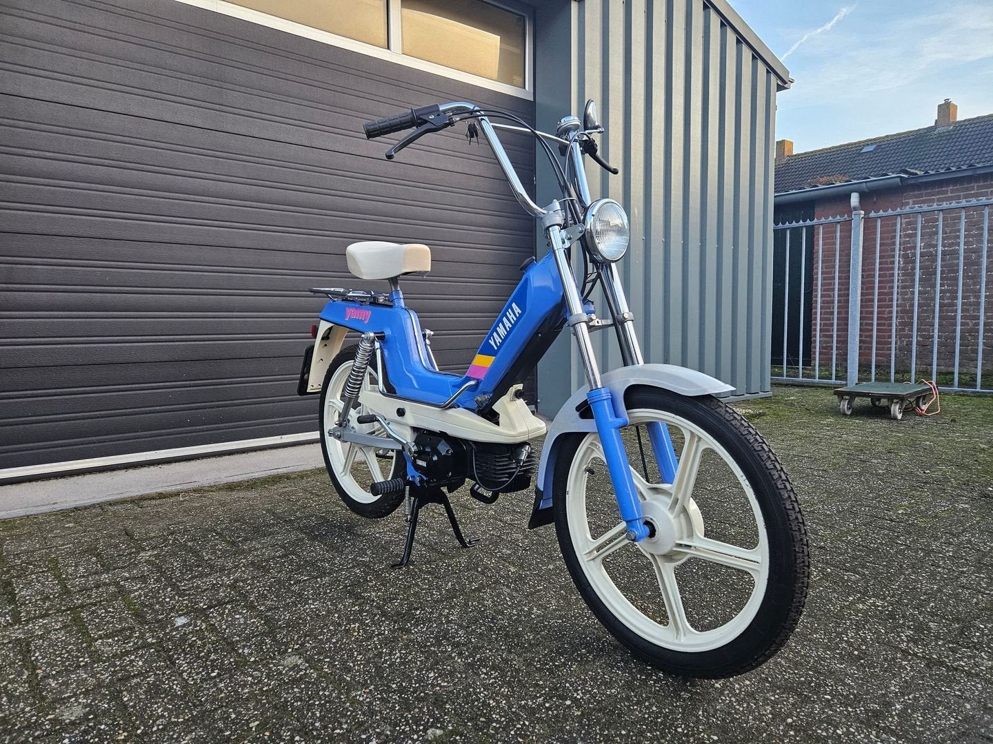 YAMAHA YAMY 2T Brom Bj 1986 Blauw 0 km Nos old stock, Onbekend, Yamaha, YAMAHA, Onbekend