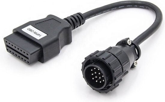 Mercedes (Sprinter) 14-pins OBD1 – 16-pins OBD2 Verloop, Ophalen of Verzenden