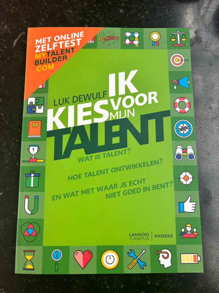 Ik kies mijn talent - Luk Dewulf (Nieuw, ongelezen), Boeken, Ophalen of Verzenden, Nieuw