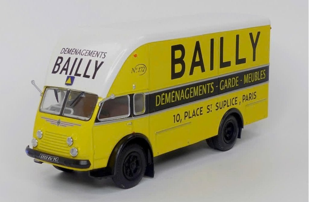 Renault Faineant Bailly verhuiswagen 1/43 Saviem ALTAYA # 8, Hobby en Vrije tijd, Verzenden, Nieuw, Bus of Vrachtwagen, Overige merken