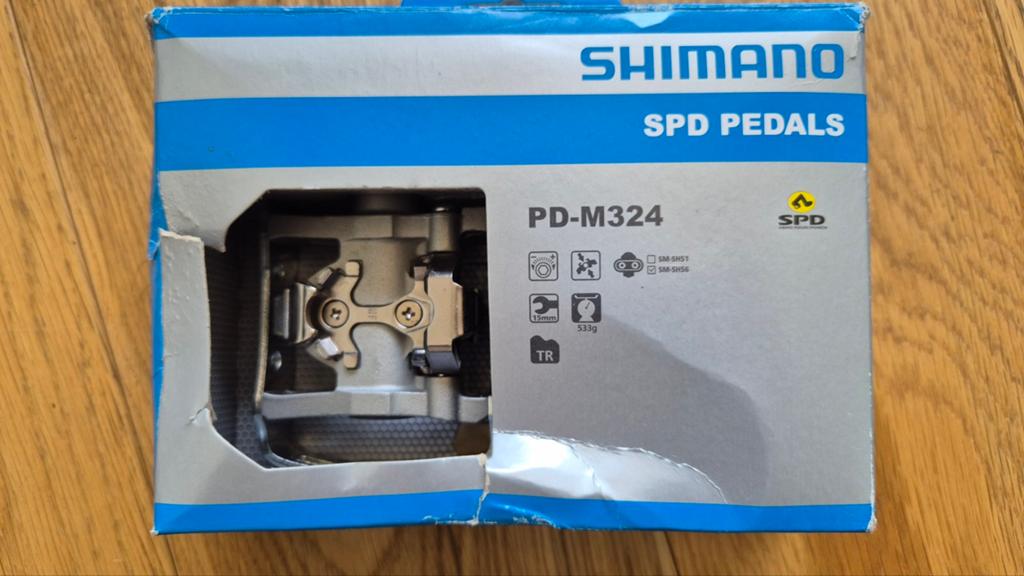 Shimano SPD Pedalen PD-M324 - Nieuw in doos, Ophalen of Verzenden, Nieuw, Shimano