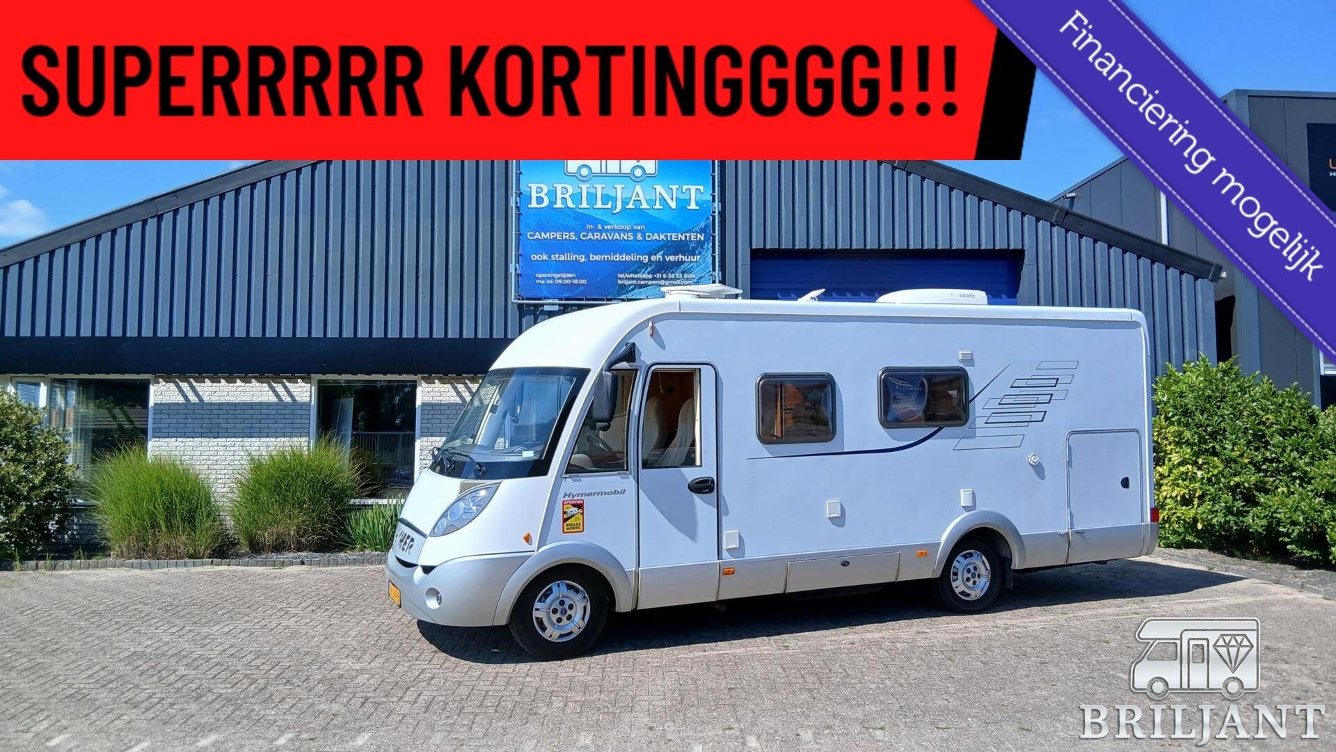 Fiat HYMER B-664.. 2007 model C1, Caravans en Kamperen, Integraal, Ringverwarming, Elektrische ramen, Bedrijf