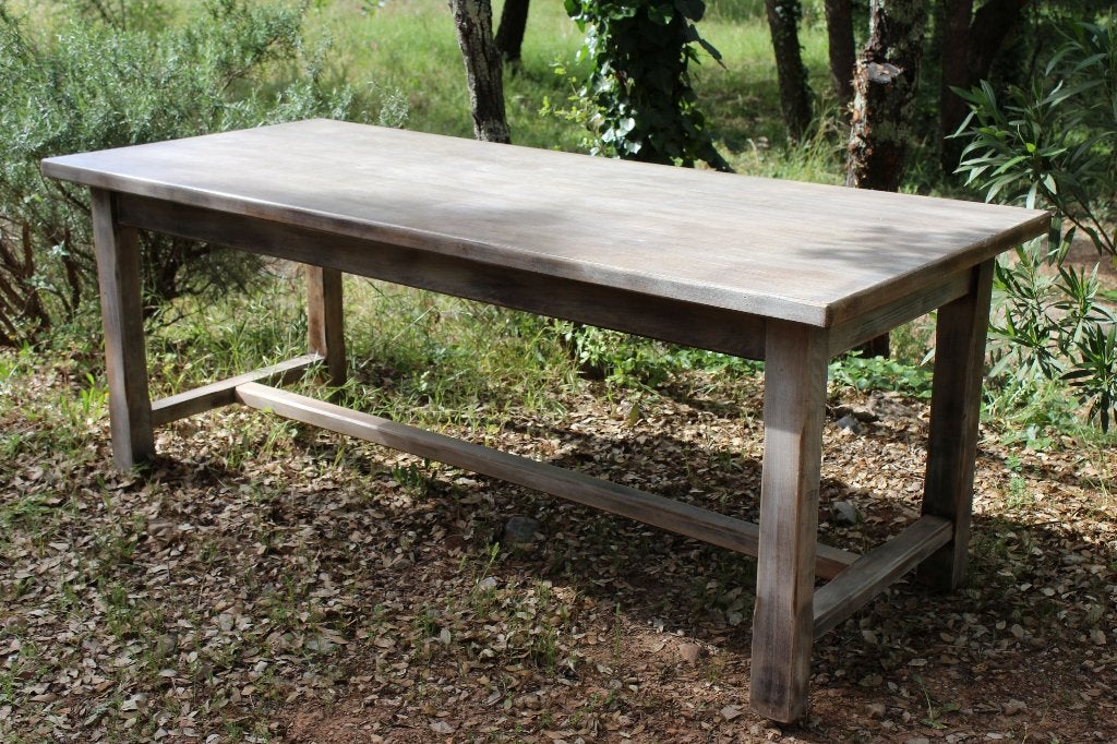 Brocante - Lekkere landelijke eettafel!, Ophalen, Hout, Gebruikt, Landelijk