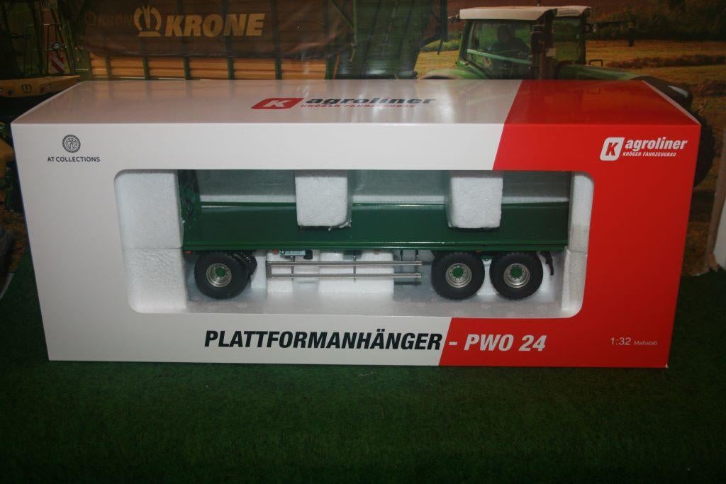 Boeryes: Kröger Agroliner PWO 24 Kisten Trailer van AT, Ophalen of Verzenden, Nieuw, Tractor of Landbouw, Overige merken