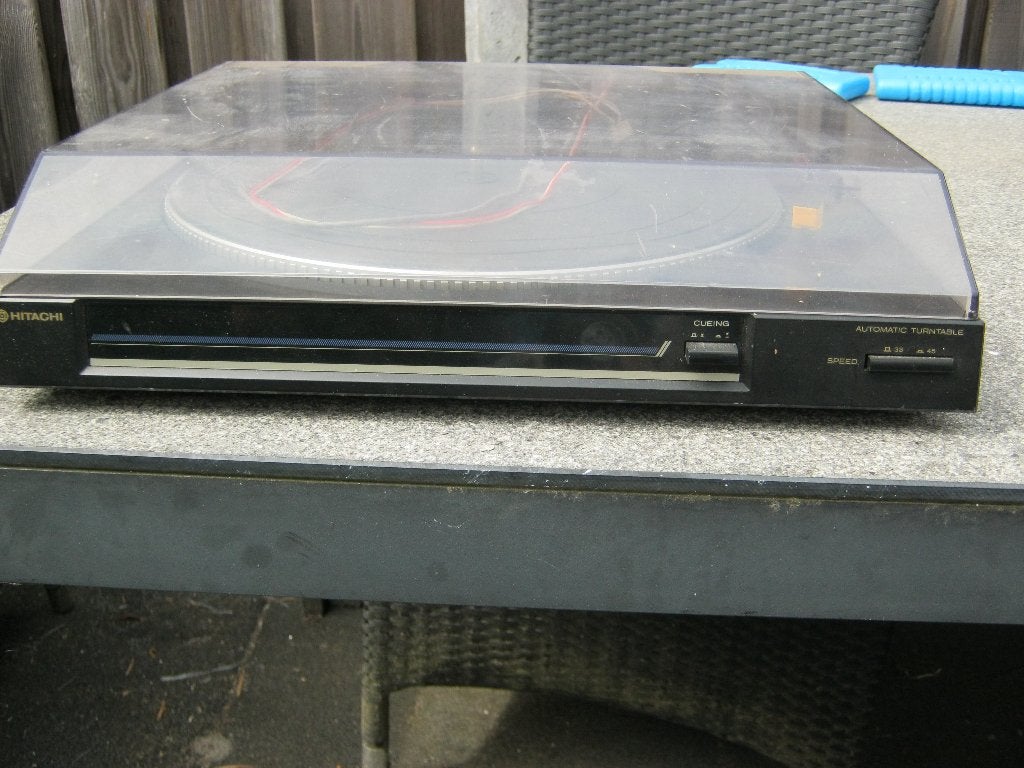 hitachi platenspeler  ht-md26, Ophalen, Gebruikt, Platenspeler, Overige merken