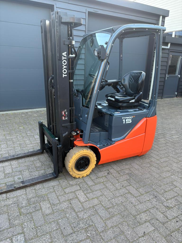 Toyota Traigo 8FBE15 elektrische heftruck/2357 uur, 1000 tot 2000 kg, Ophalen of Verzenden, Elektrisch, Heftruck