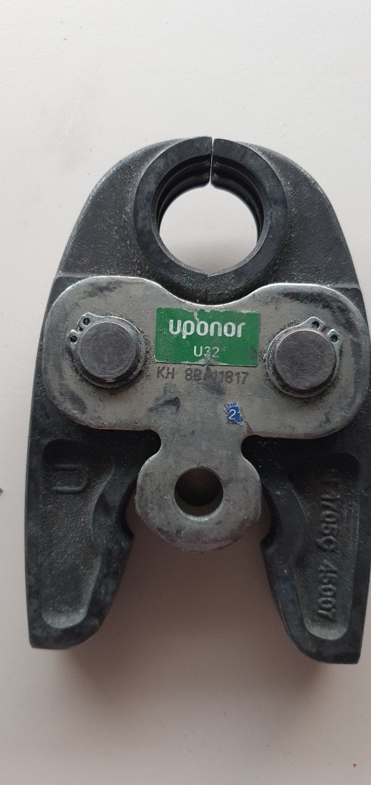 Uponor persbek U32, Ophalen of Verzenden, Gebruikt, Overige typen, Overige merken