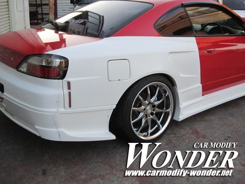 Carmodify Wonder 50mm rear fender scherm - Nissan 200sx S15, Ophalen of Verzenden
