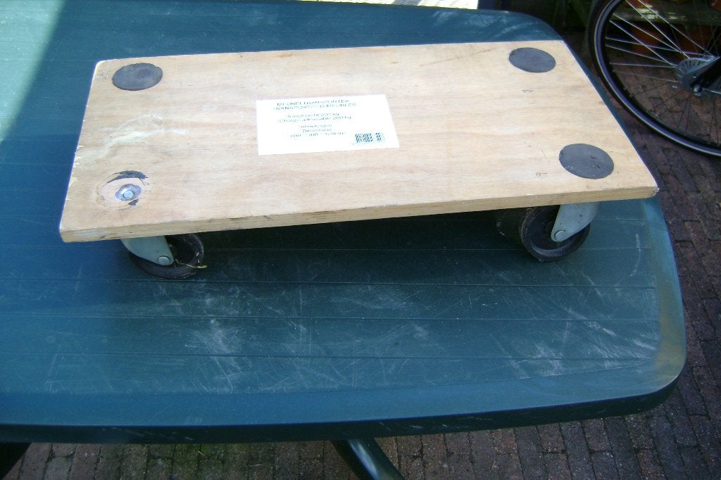 Meubel - verhuishondje, 100 liter of meer, Ophalen, Gebruikt, Transportkar