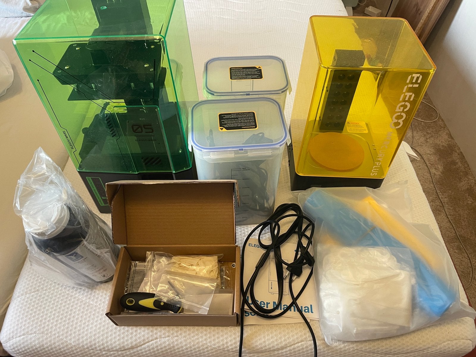 3d printer - ongebruikt, Computers en Software, Ophalen, Zo goed als nieuw