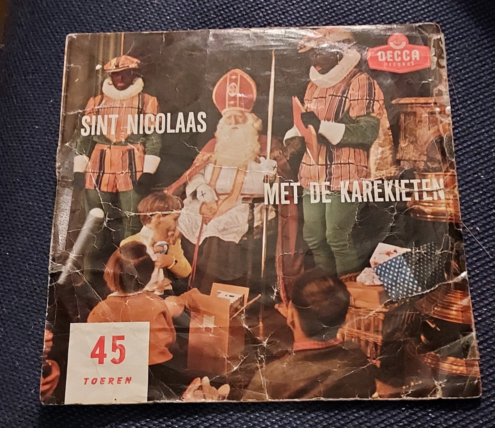Sinterklaas EP (1960) – De Karekieten (Decca FM 264 321), Diversen, Ophalen of Verzenden