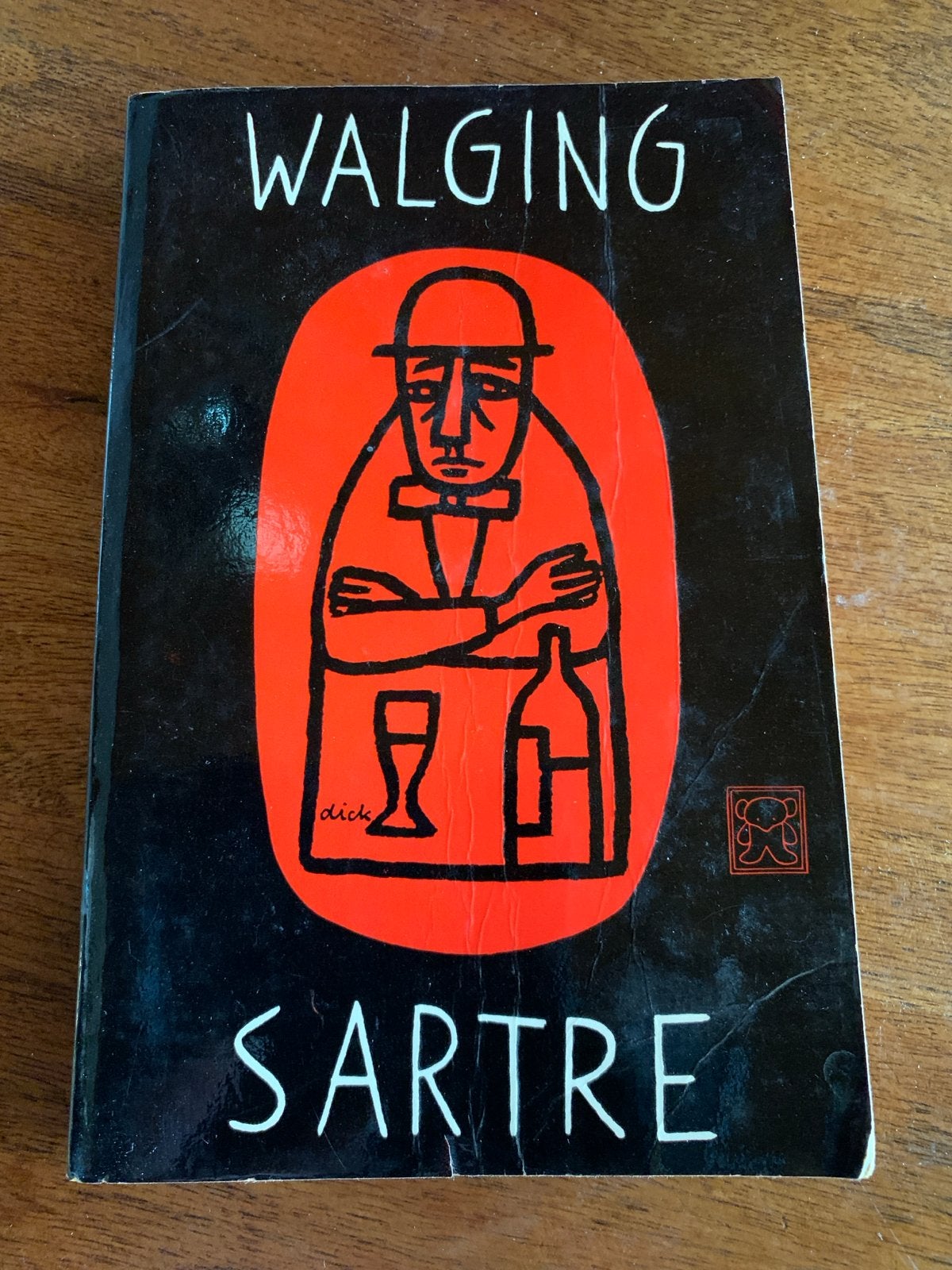 Walging - Jean-Paul Sartre (Zwarte Beertjes) 1961 Dick Bruna, Ophalen of Verzenden, Gelezen, Nederland