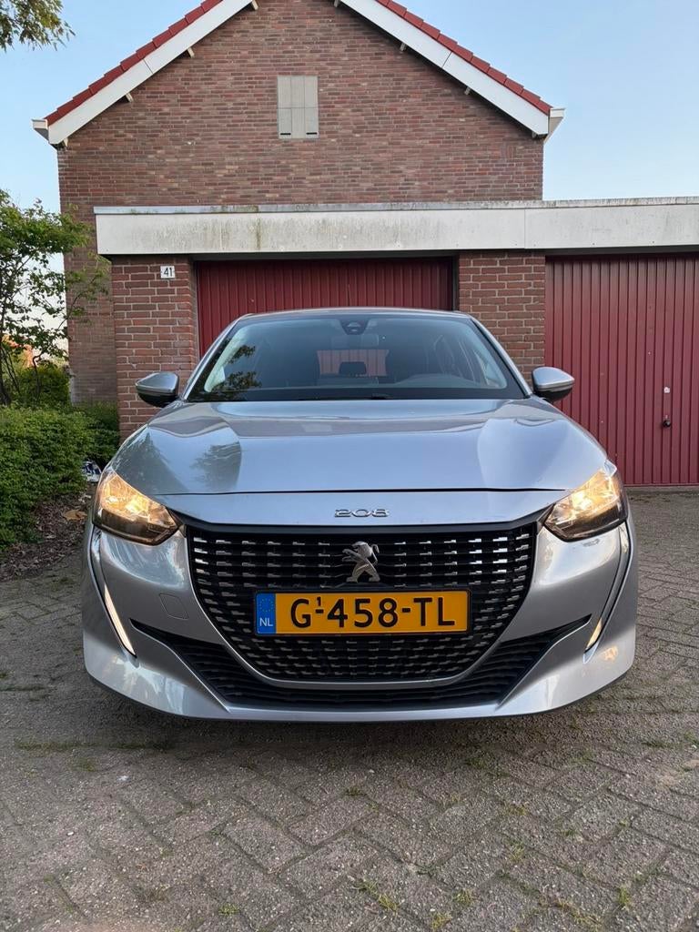 Peugeot 208 1.2 Puretech 75pk 2019 Grijs, Auto's, Voorwielaandrijving, Zwart, 1199 cc, Origineel Nederlands