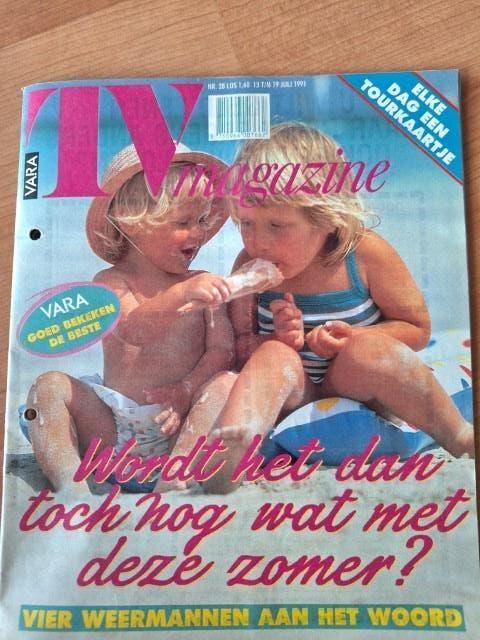 Vara Gids 1991 Gert & Hermien Pat Benatar Keje Molenaar, Ophalen of Verzenden, Gelezen, Muziek, Film of Tv