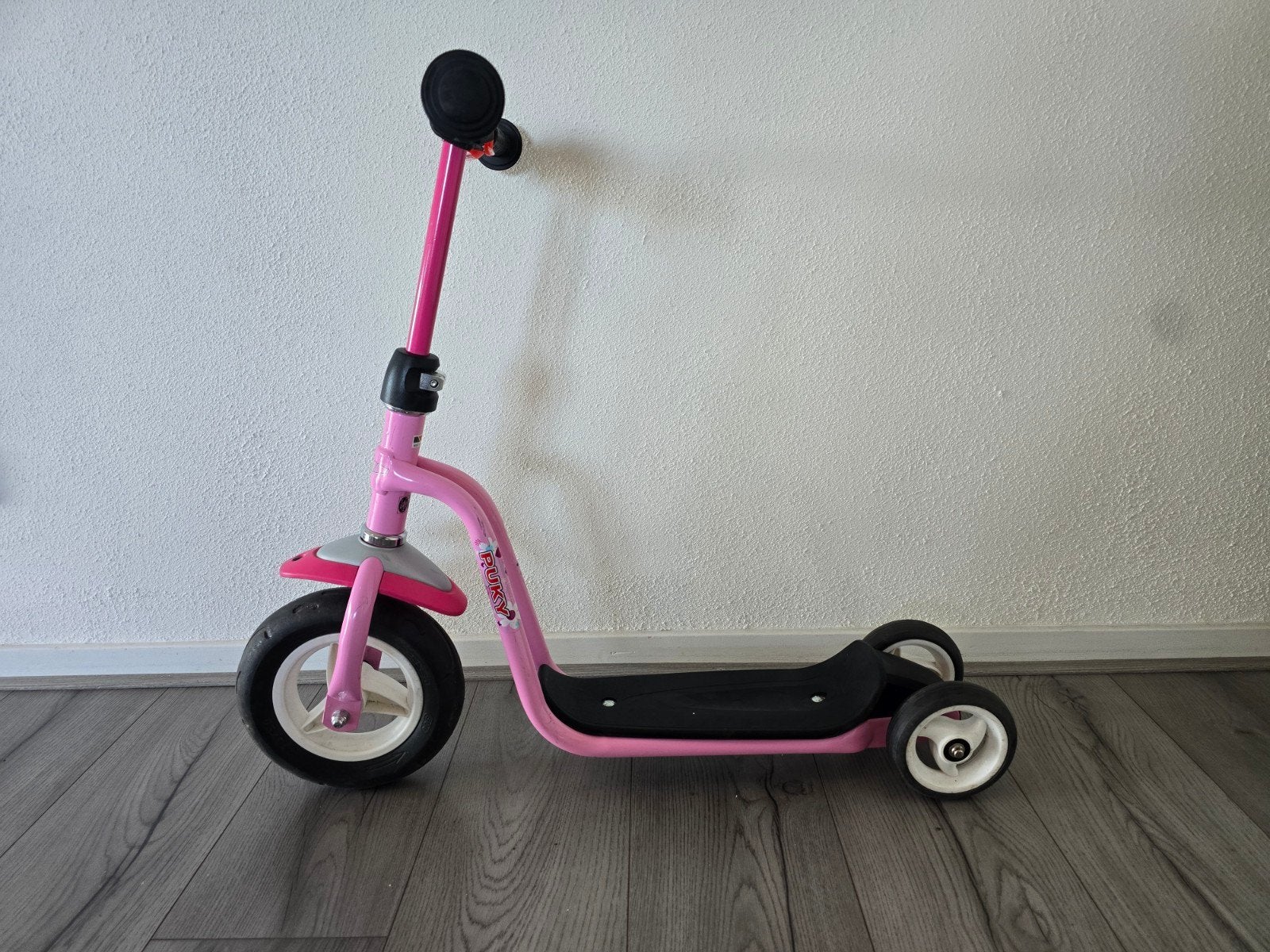 Puky step roze, Ophalen, Gebruikt, Gewone step, Puky