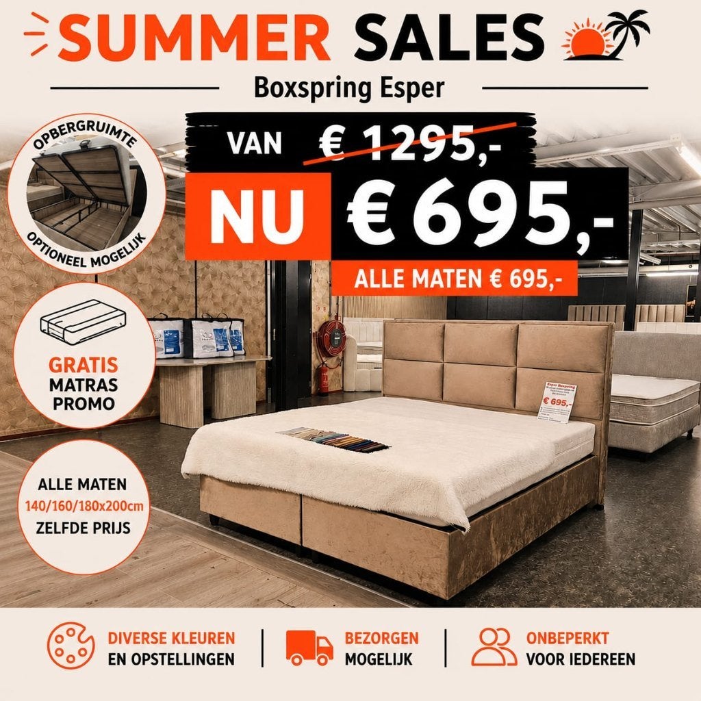 Boxspring Alle Maten Prijs 160 180 x 200cm Gratis Matras, Meerkleurig, Ophalen of Verzenden, 180 cm, 200 cm