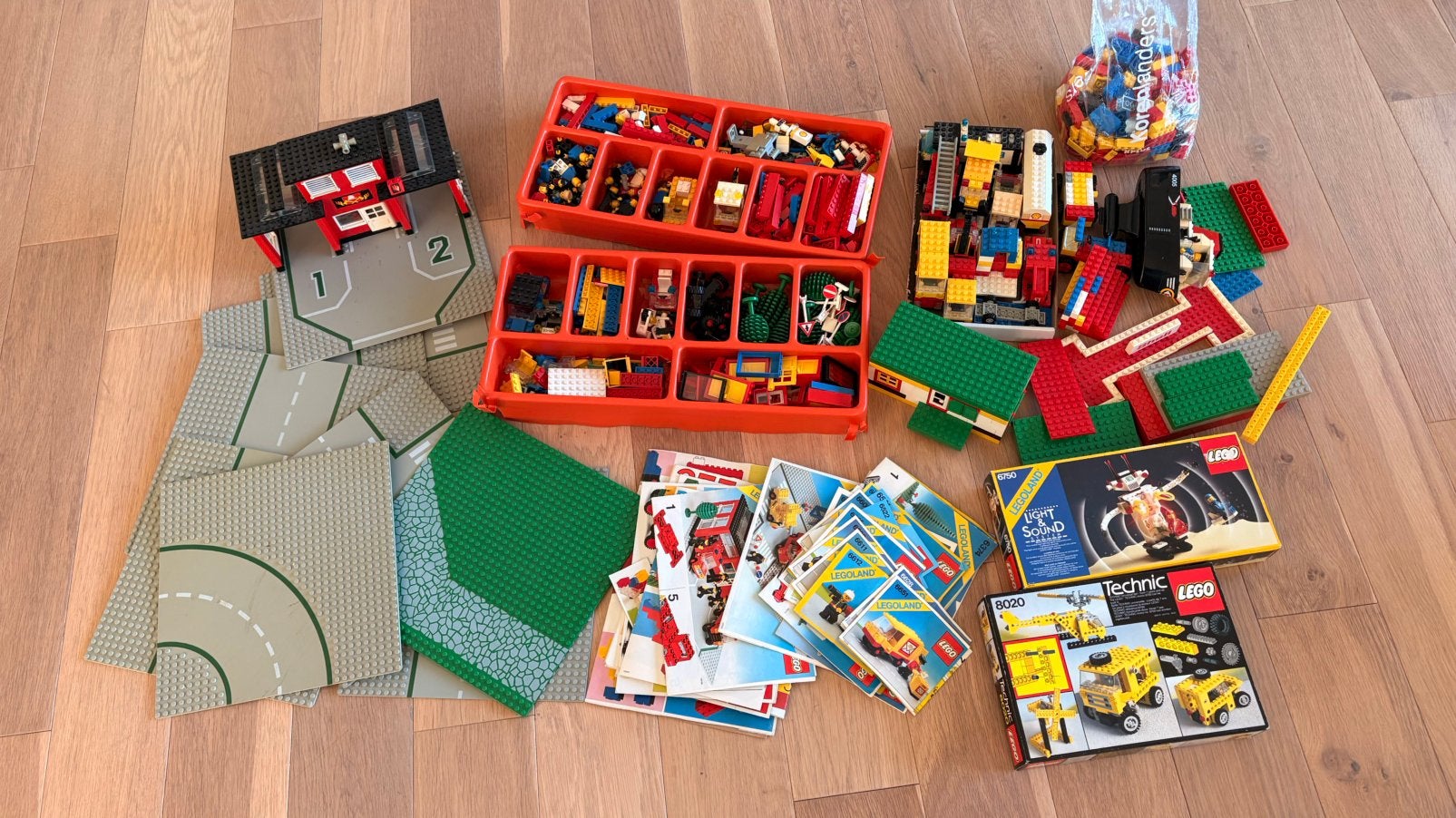 Grote partij LEGO met alle instructies, Ophalen, Gebruikt, Lego, LEGOLAND