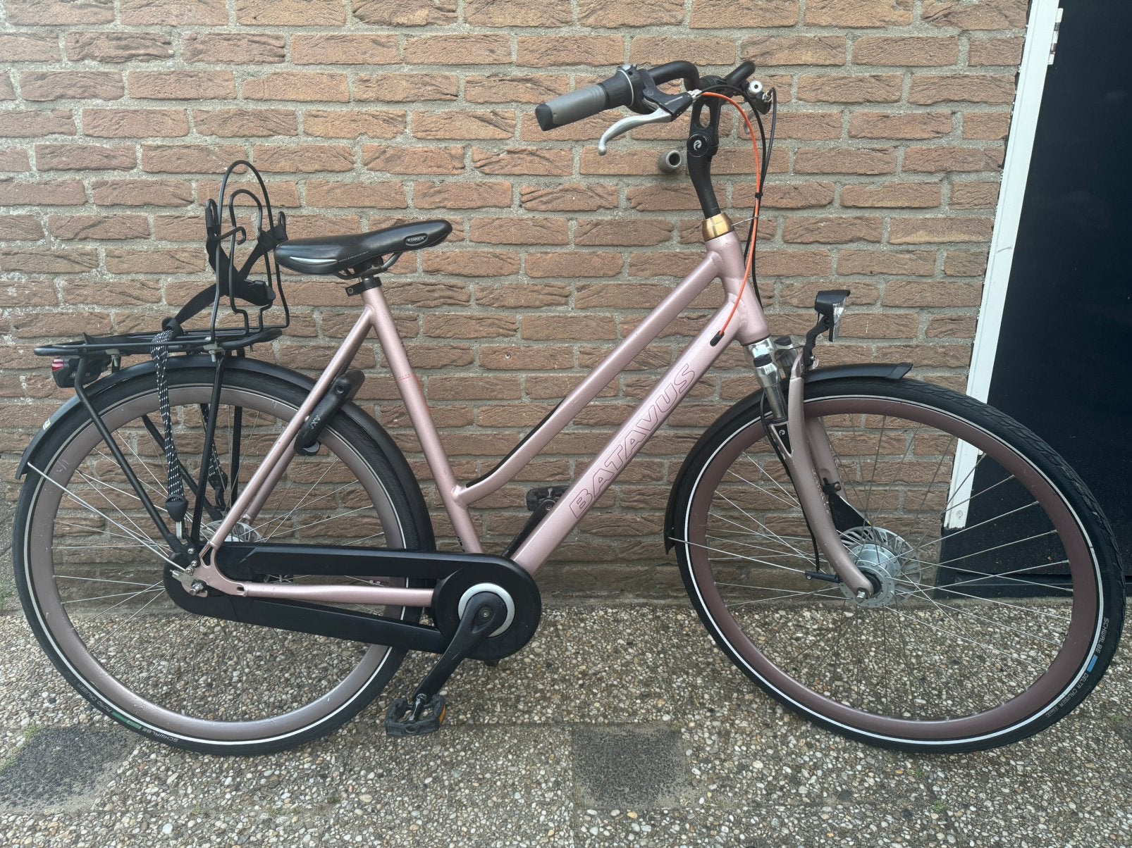Batavus Dinsdag dames 57cm - Schoolfiets -Nexus 7, 56 cm of meer, Ophalen, Zo goed als nieuw, Batavus
