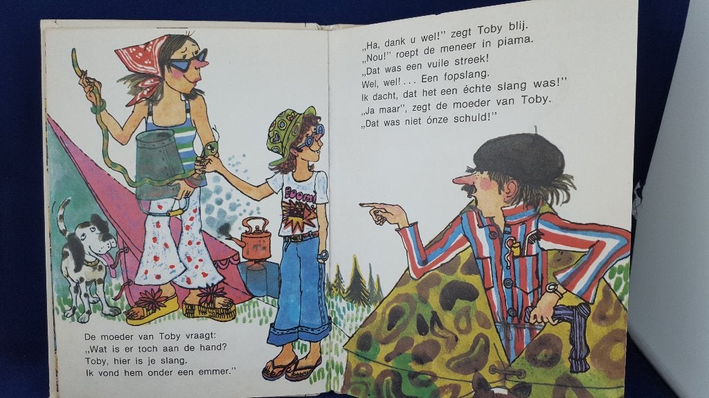 Een slang op de Camping, Mary Cockett, Klimrek serie. 5B6, Ophalen of Verzenden, Gelezen, Fictie algemeen
