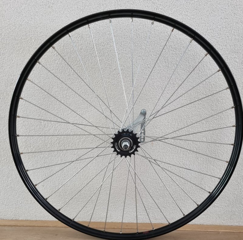 Achterwielen en Wielsets en Voorwielen, Fietsen en Brommers, Gebruikt, Aluminium, Stadsfiets, Ophalen
