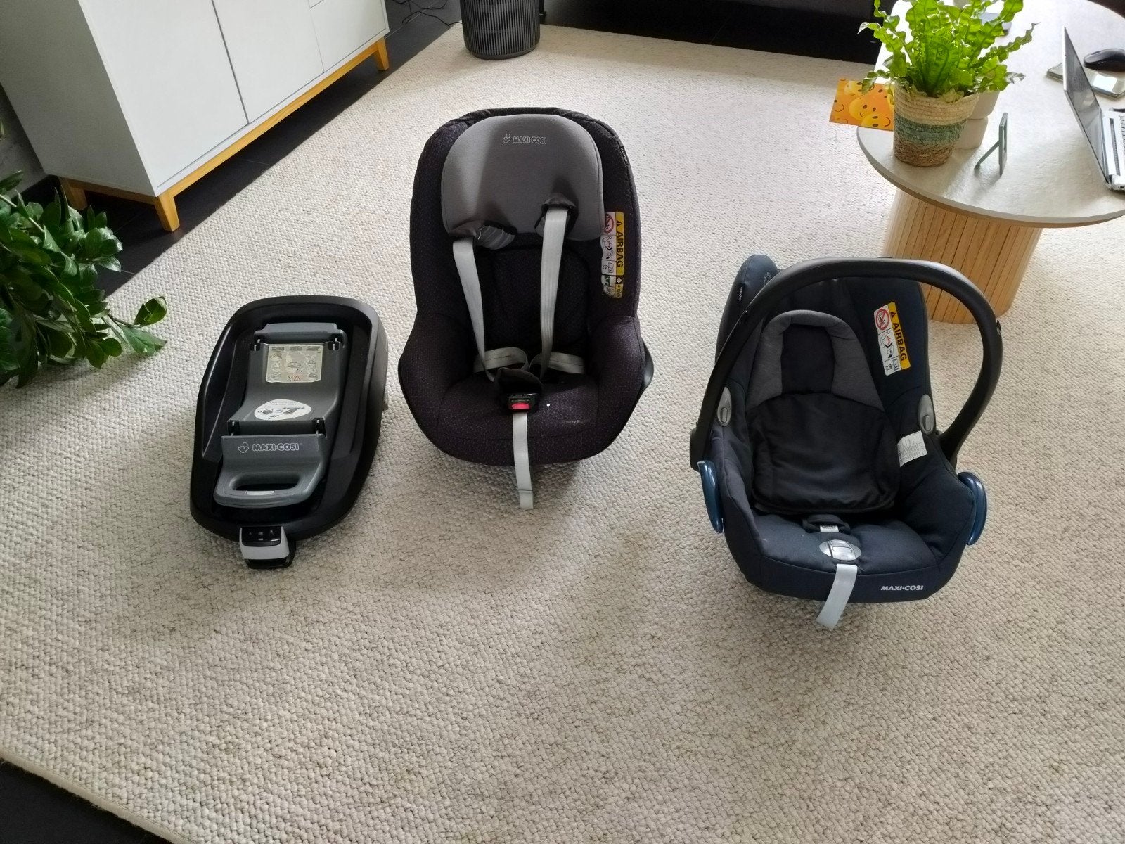 Maxi-Cosi,  autostoel en FamilyFix set - complete oplossing, Kinderen en Baby's, Autostoeltjes, Ophalen, Gebruikt, Slaapstand