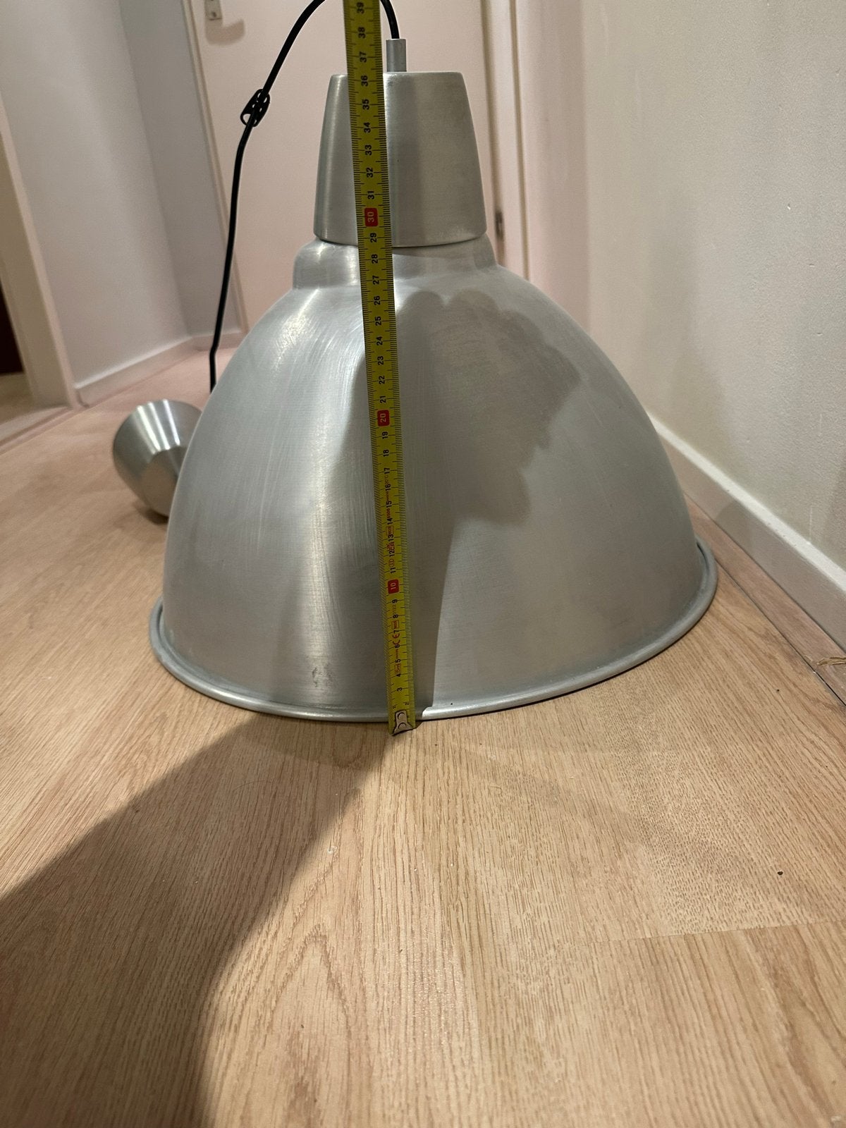 IKEA Hanglamp - Aluminium (Groot), Ophalen, Gebruikt, Metaal, E27 (groot)