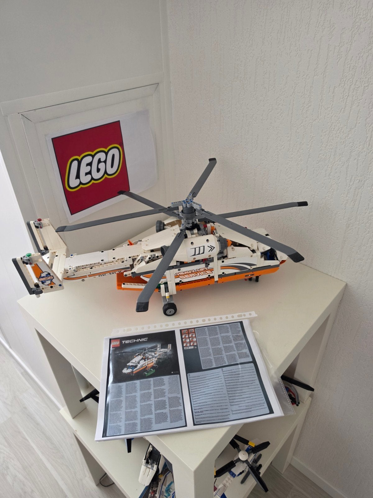 LEGO Technic Elektrische Bediening Helikopter 42052, Ophalen of Verzenden, Gebruikt