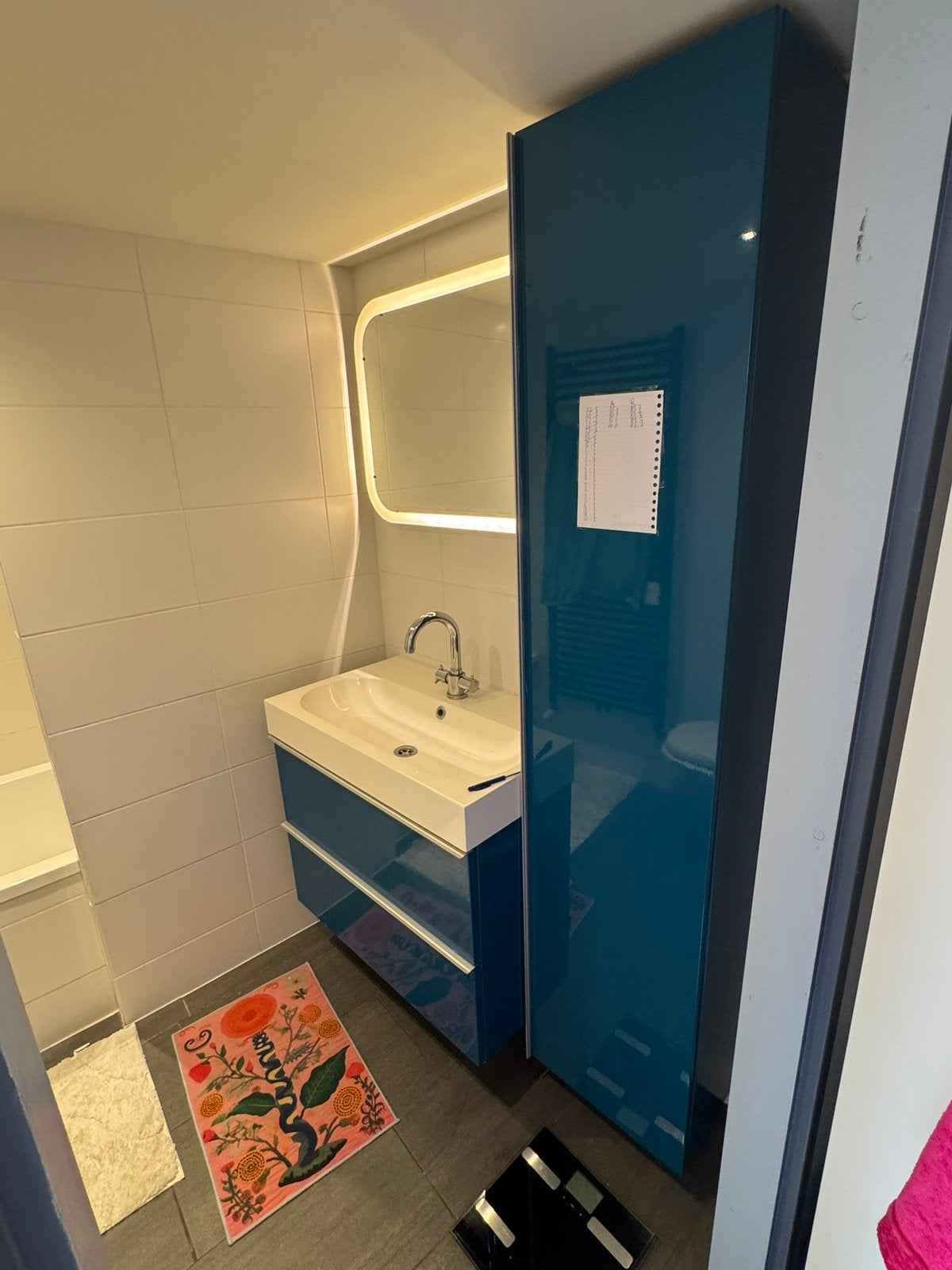 Badkamer meubel, Ophalen, Gebruikt, 50 tot 100 cm, Minder dan 100 cm