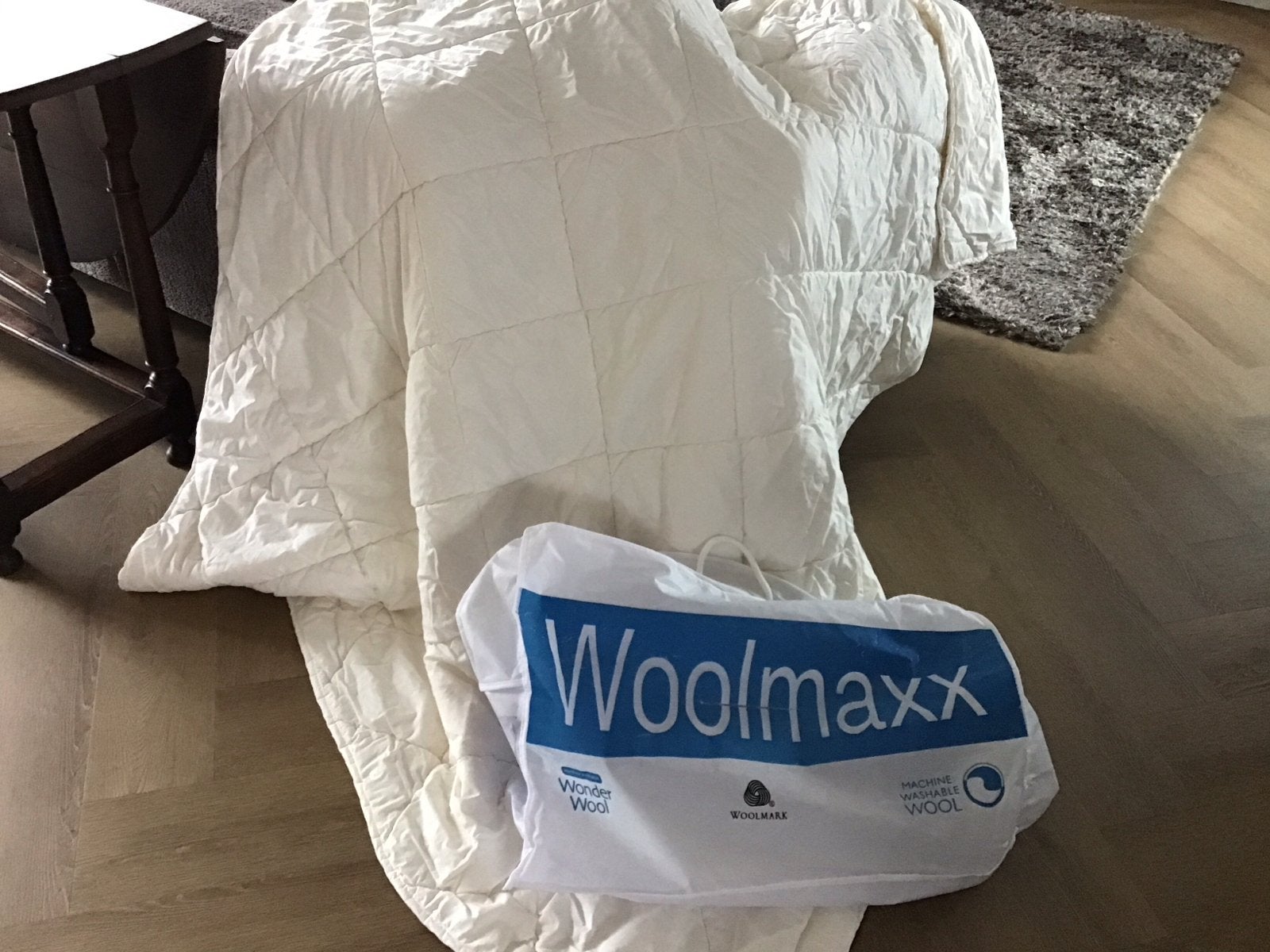 Woolmaxx zomerdekbed 1.40 x 2.20 - Nieuw, Eenpersoons, Wit, Ophalen of Verzenden, Deken of Dekbed