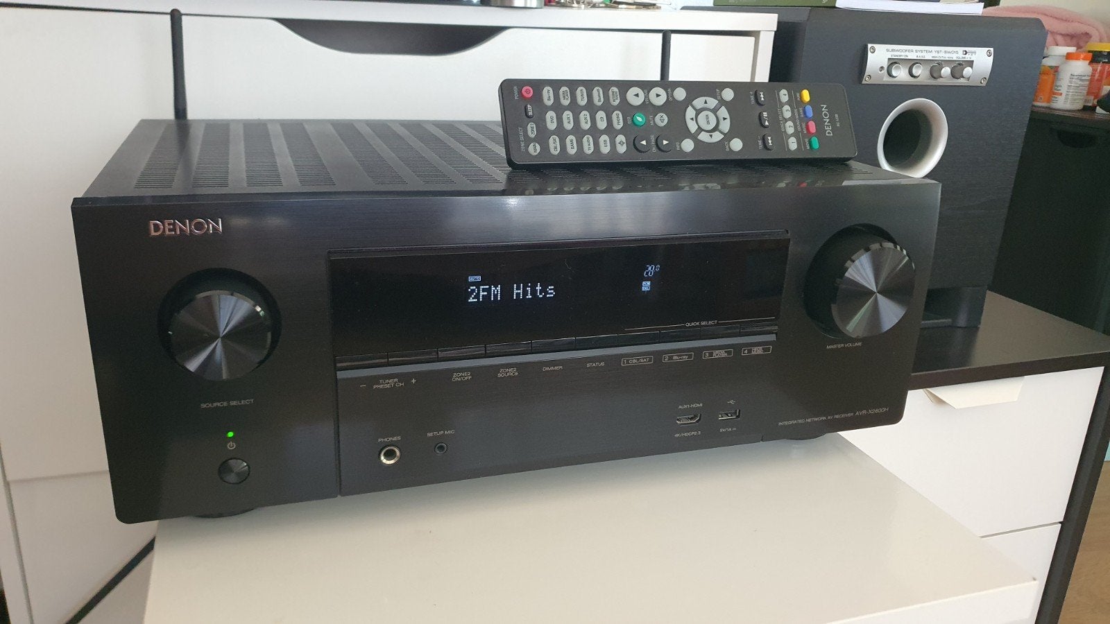 Denon AVR-X2600H AV 7.2 Receiver ZGAN, Audio, Tv en Foto, Versterkers en Receivers, Gebruikt, Denon, Ophalen of Verzenden, 120 watt of meer