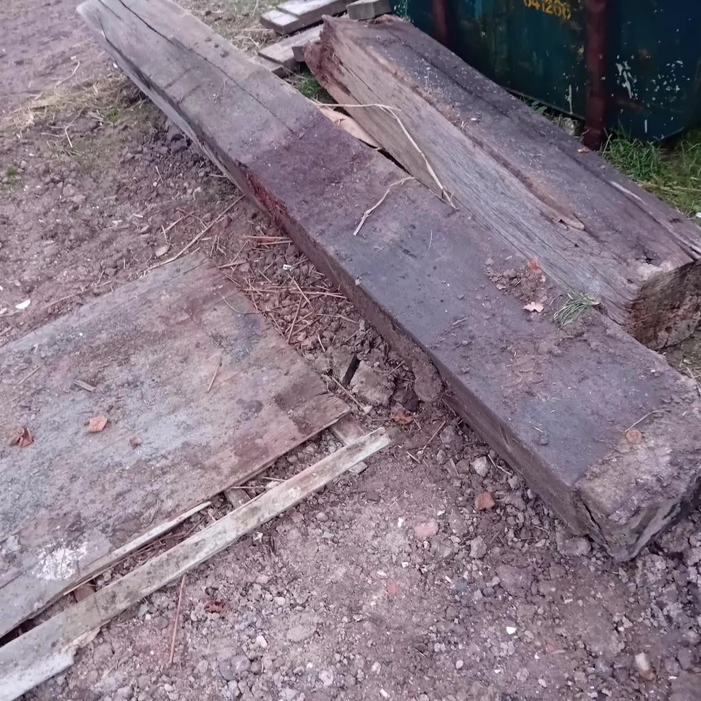 Meerpaal, Ophalen, Palen, Zo goed als nieuw, Hardhout
