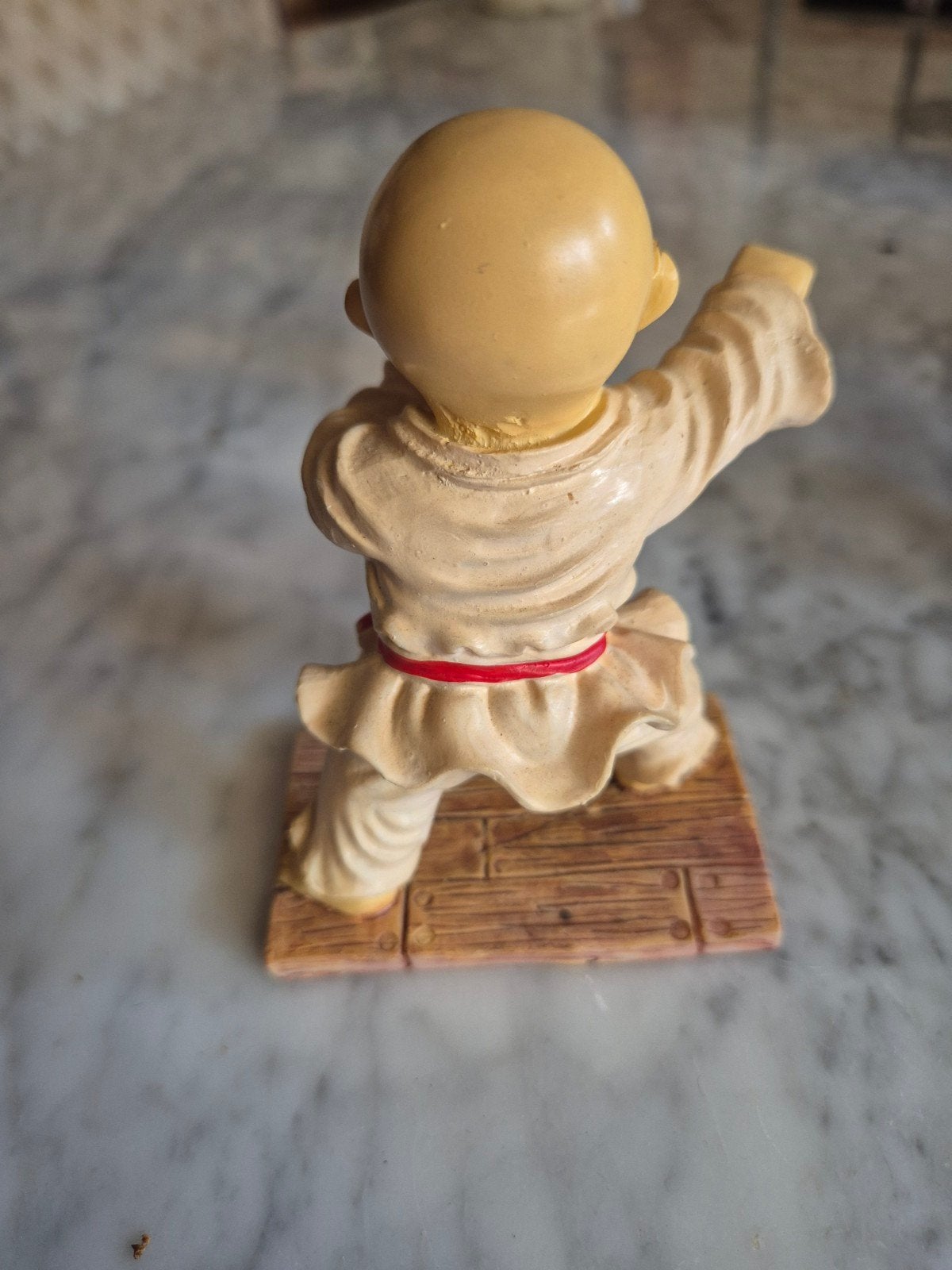 Vintage Boeddha Monnik Beeldje - Karate Kid Stijl, Verzamelen, Gebruikt, Ophalen of Verzenden, X, X