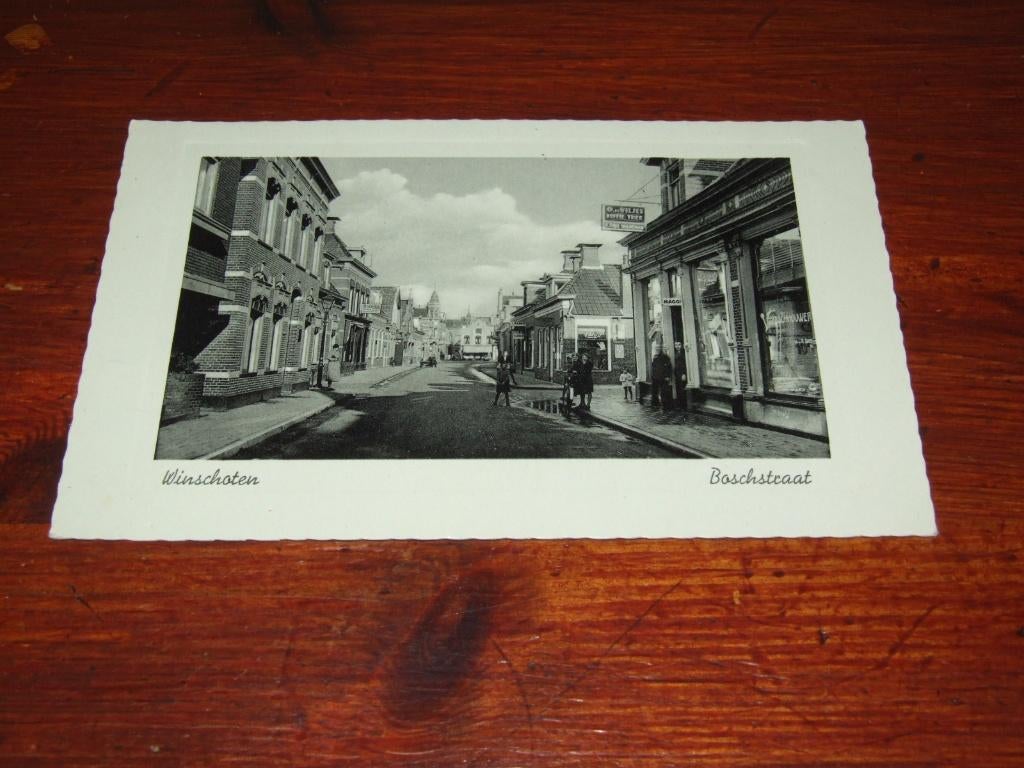 617- WINSCHOTEN, BOSCHSTRAAT - 1942, Verzenden, 1940 tot 1960, Gelopen, Groningen