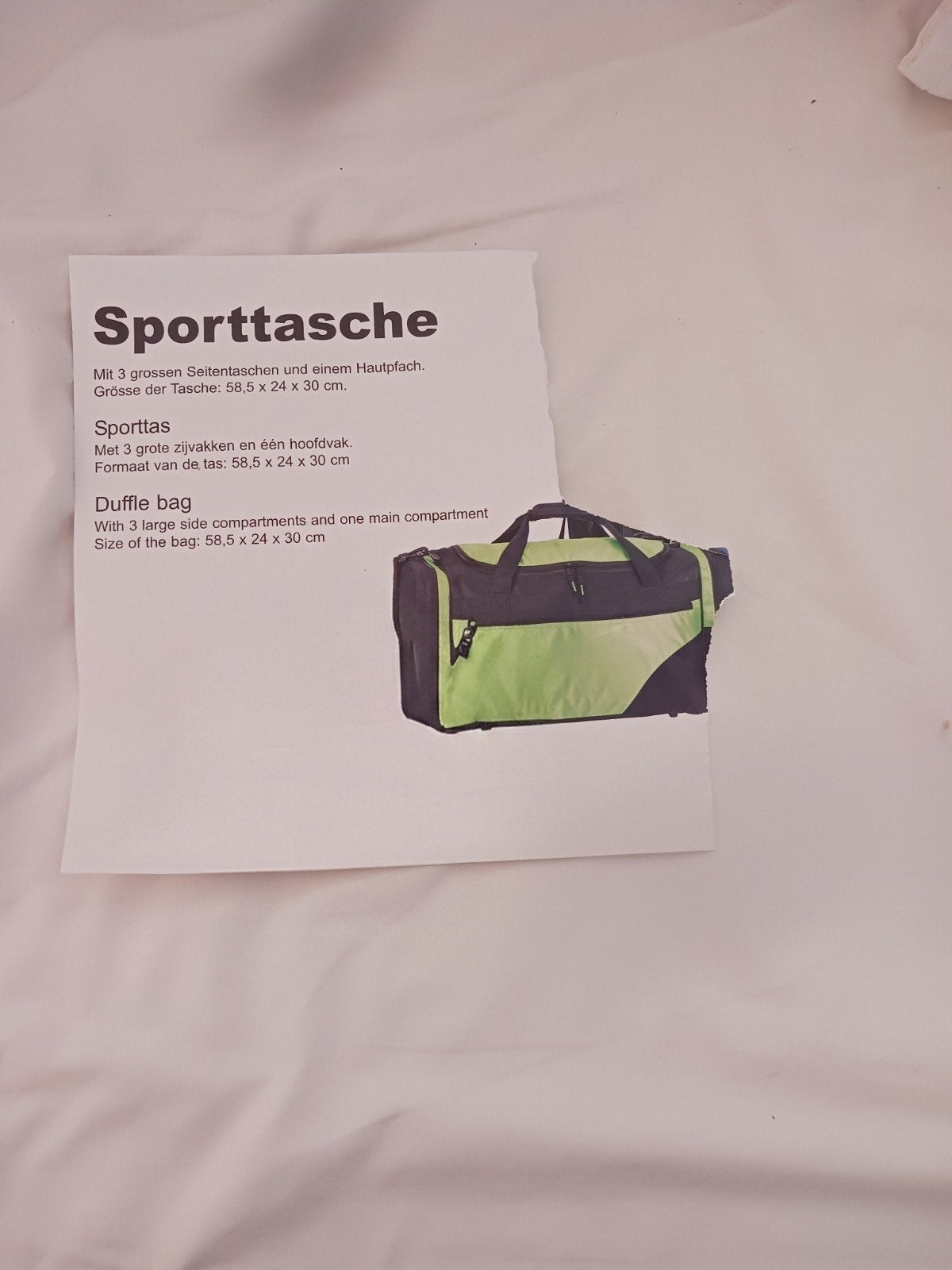 mooie sporttas, Auto-onderdelen, Ophalen of Verzenden