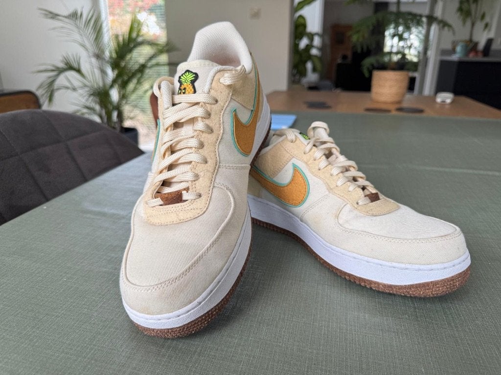 Nike sneakers Airforce 1 Pineapple mt 44, Kleding | Heren, Overige kleuren, Nike, Ophalen of Verzenden, Sneakers of Gympen