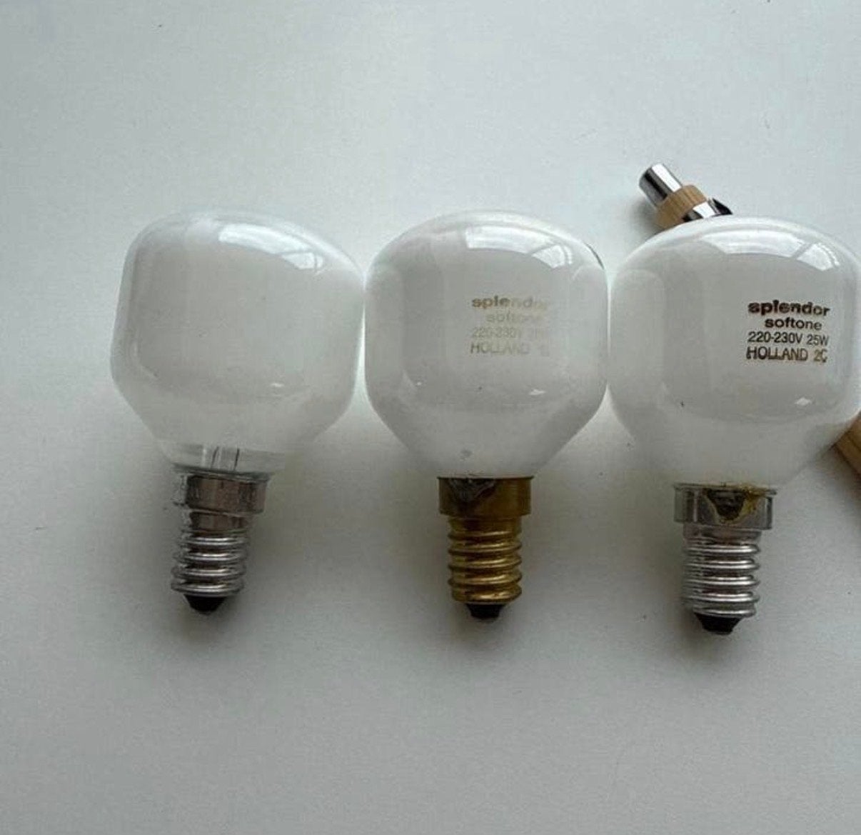Gloeilampjes: 2x 25W Softtone, 1x 40W - E14 Fitting, Huis en Inrichting, Ophalen of Verzenden, Gebruikt, E14 (klein), Gloeilamp